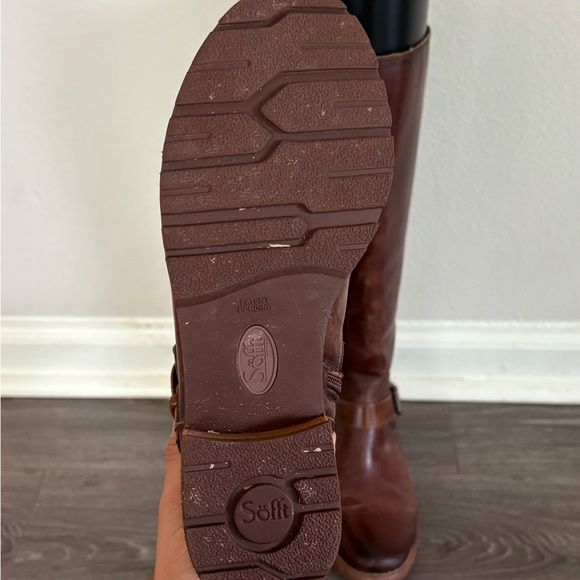 Sofft Kristie Leather Lace Up Tall Boot - Picture 3 of 4